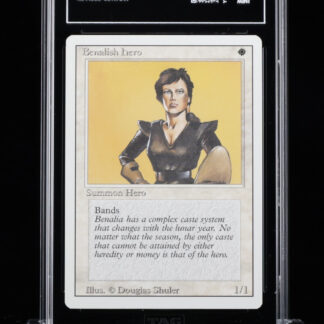 BENALISH HERO 1994 MAGIC: THE GATHERING REVISED EDITION #NNO