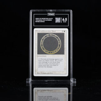 Circle of Protection: Black - 6.5 EX MT+ - Magic: The Gathering Revised Edition